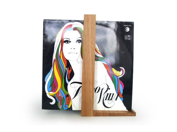 Vinyl b-Seite Plattenregal Eiche das kleine b